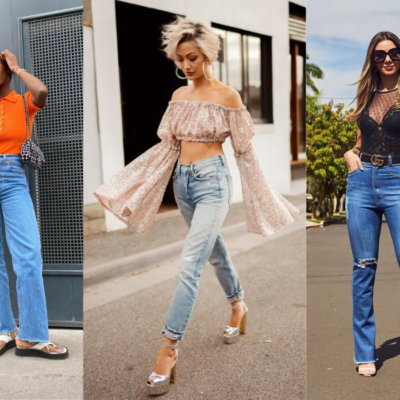 looks com calça jeans
