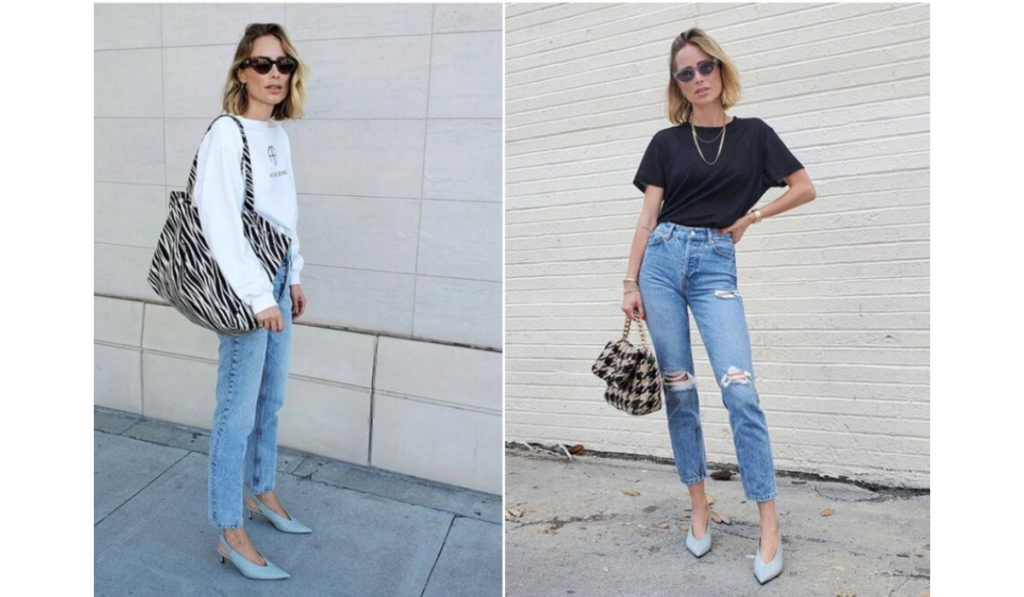 looks com calça jeans 