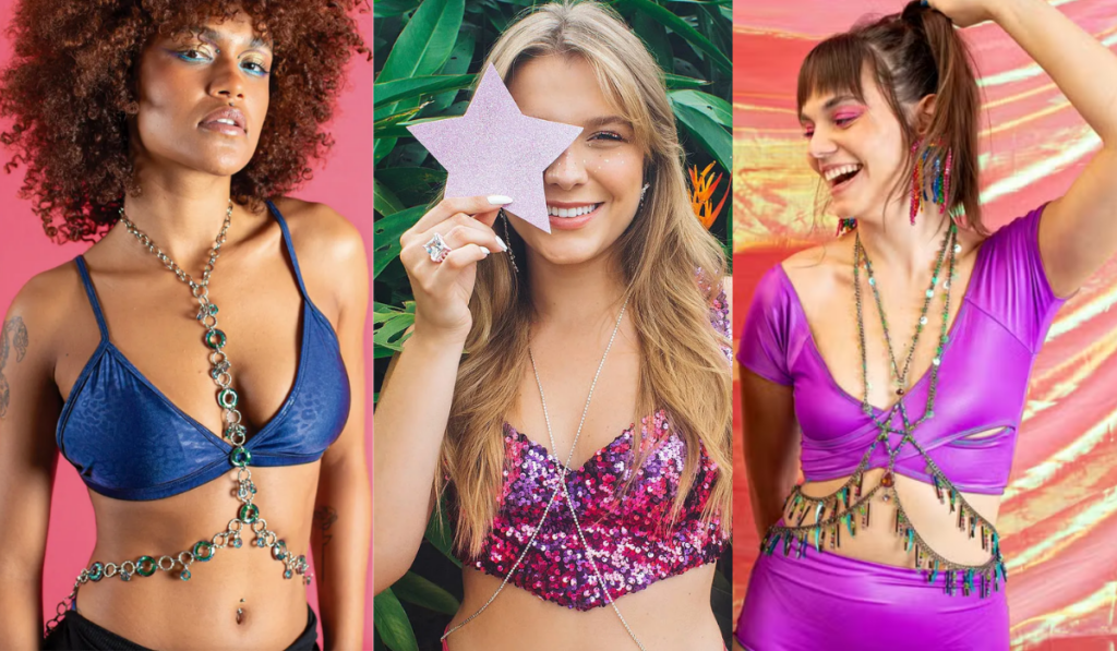 looks de carnaval correntes corporais