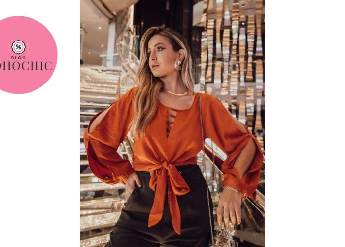 blusas de manga longa - Achadinhos Bohochic