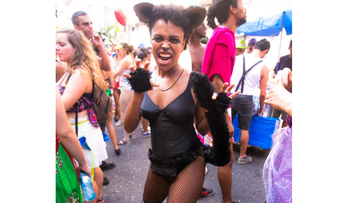 Achadinhos Bohochic - fantasia de carnaval criativa feminina
