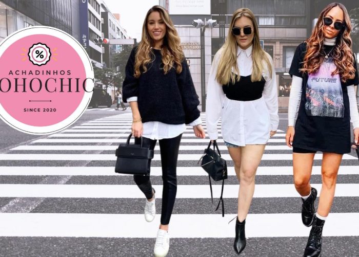looks com sobreposições