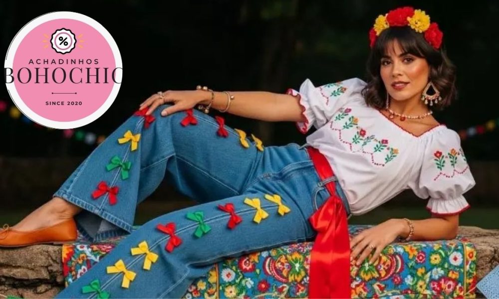 Look junino feminino