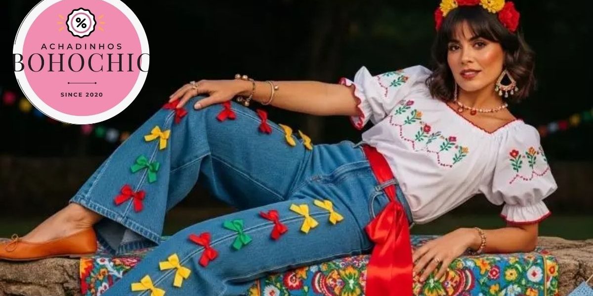Look junino feminino