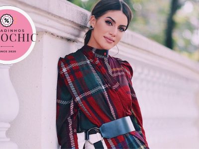 Roupa feminina xadrez - Achadinhos Bohochic