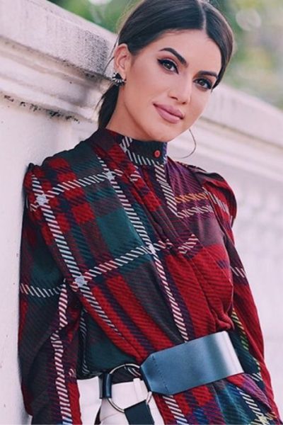 Roupa feminina xadrez - Achadinhos Bohochic