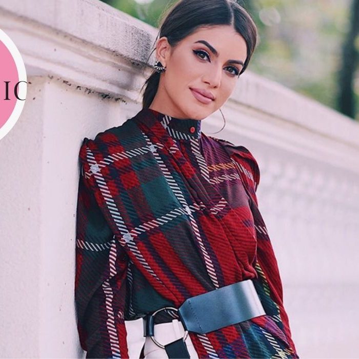 Roupa feminina xadrez - Achadinhos Bohochic