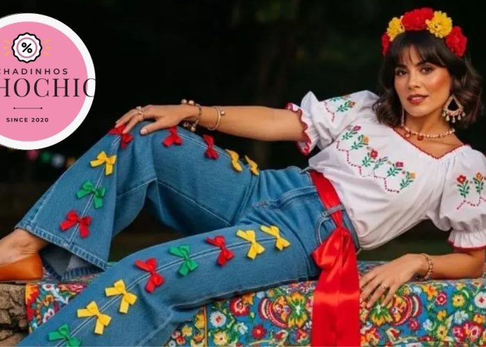 Look junino feminino