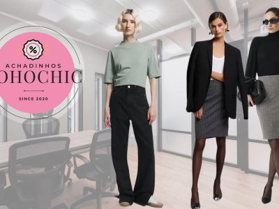 looks para trabalhar em escritório - Achadinhos Bohochic