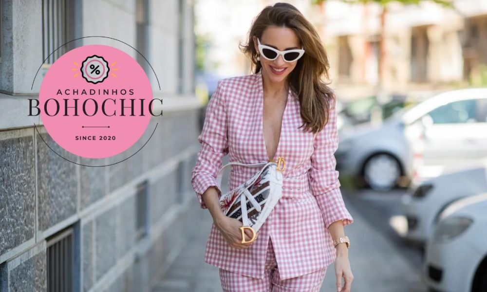 Estampa vichy - Achadinhos Bohochic