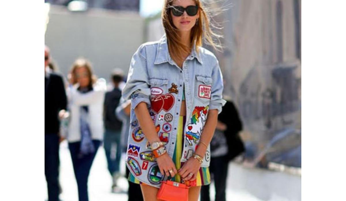 Jaqueta jeans oversized - Achadinhos Bohochic