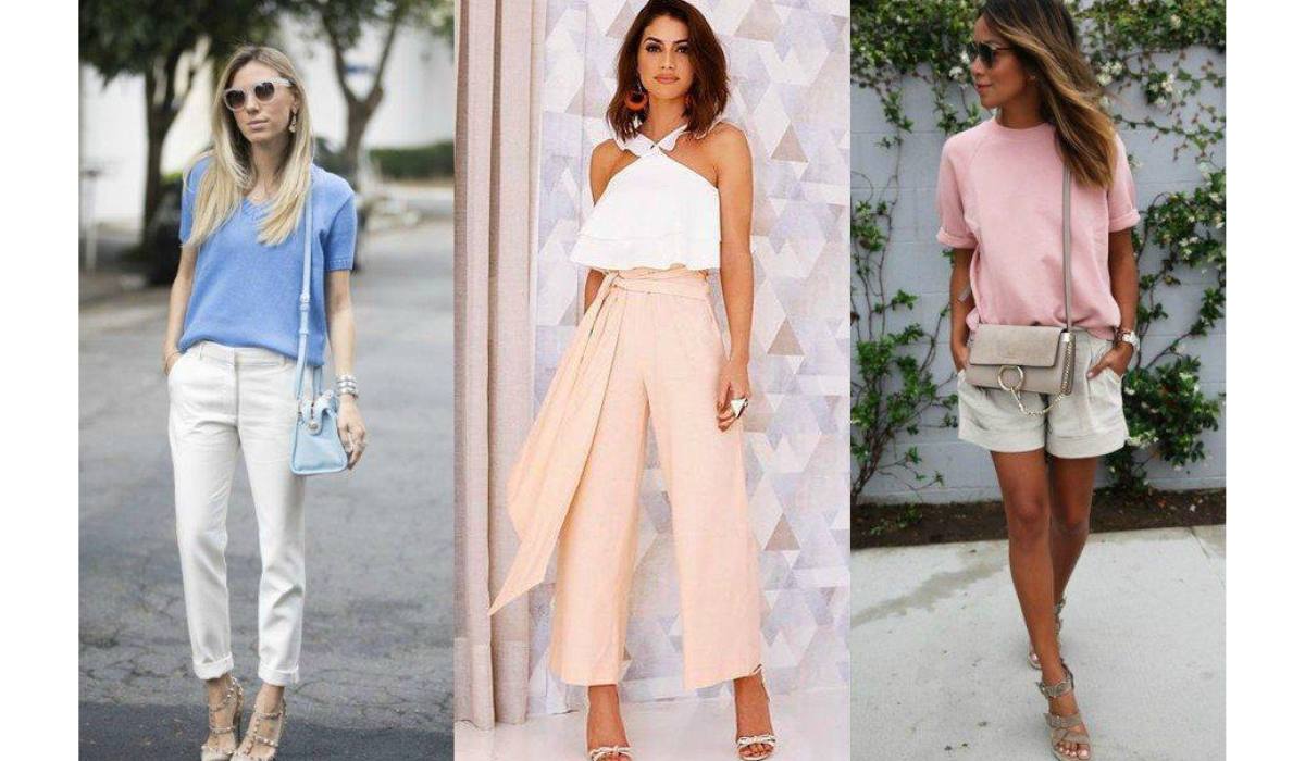 roupas em tons pasteis - Achadinhos Bohochic
