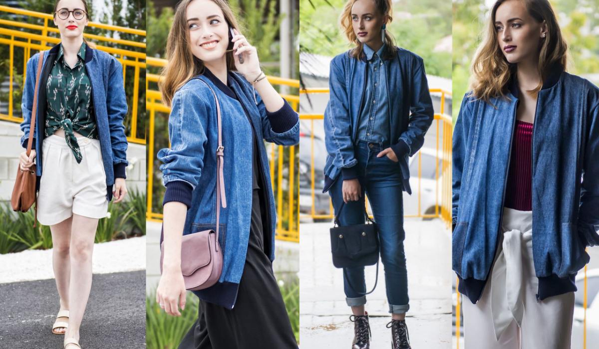 Jaqueta jeans oversized - Achadinhos Bohochic