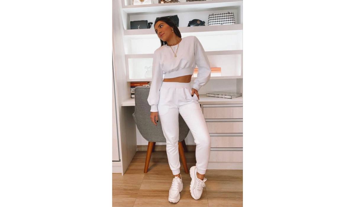 Look moletom feminio - Achadinhos Bohochic 