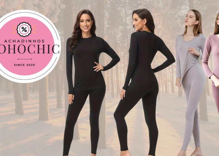 Roupa térmica para frio - Achadinhos Bohochic