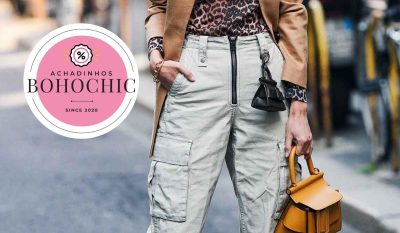Calça cargo feminina - Achadinhos Bohochic