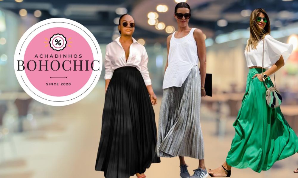 saias maxi - Achadinhos Bohochic