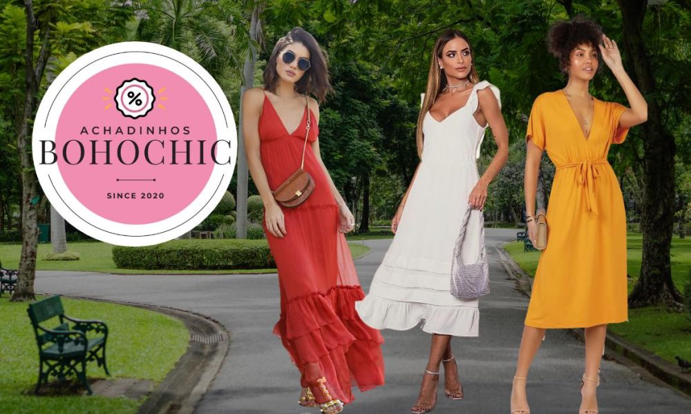 Vestido fluido - Achadinhos Bohochic
