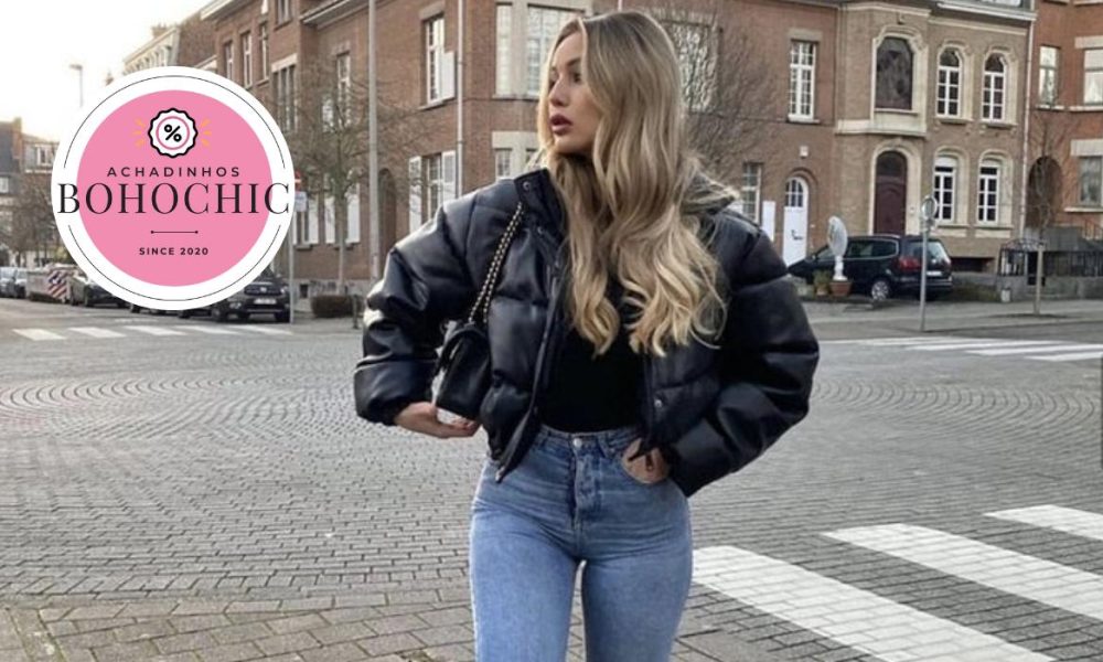Jaqueta puffer feminina - Achadinhos Bohochic