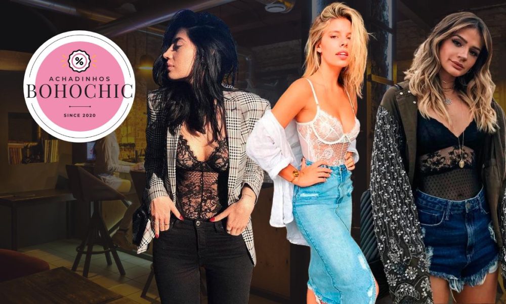 Body de renda - Achadinhos Bohochic