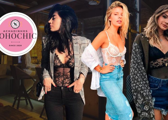 Body de renda: elegância e versatilidade no guarda-roupa feminino Body de renda - Achadinhos Bohochic