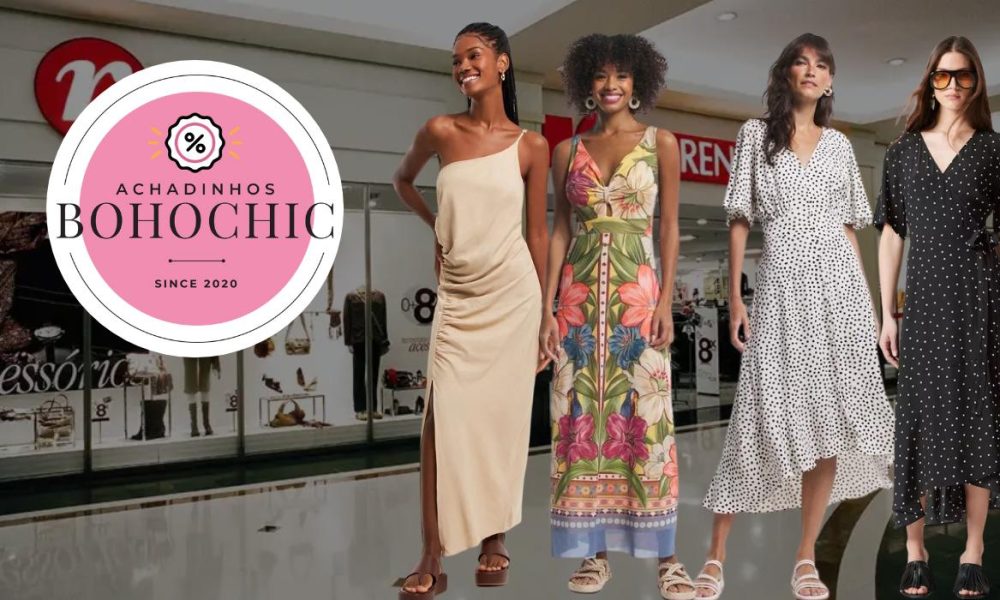 vestido das lojas renner - Achadinhos Bohochic