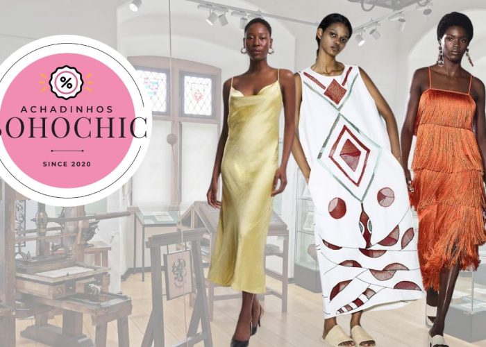 Looks para exposição Achadinhos Bohochic