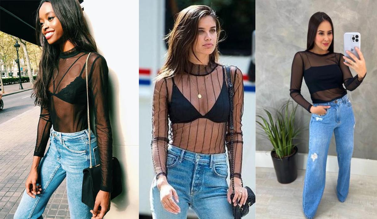 blusa de tule - achadinhos bohochic 
