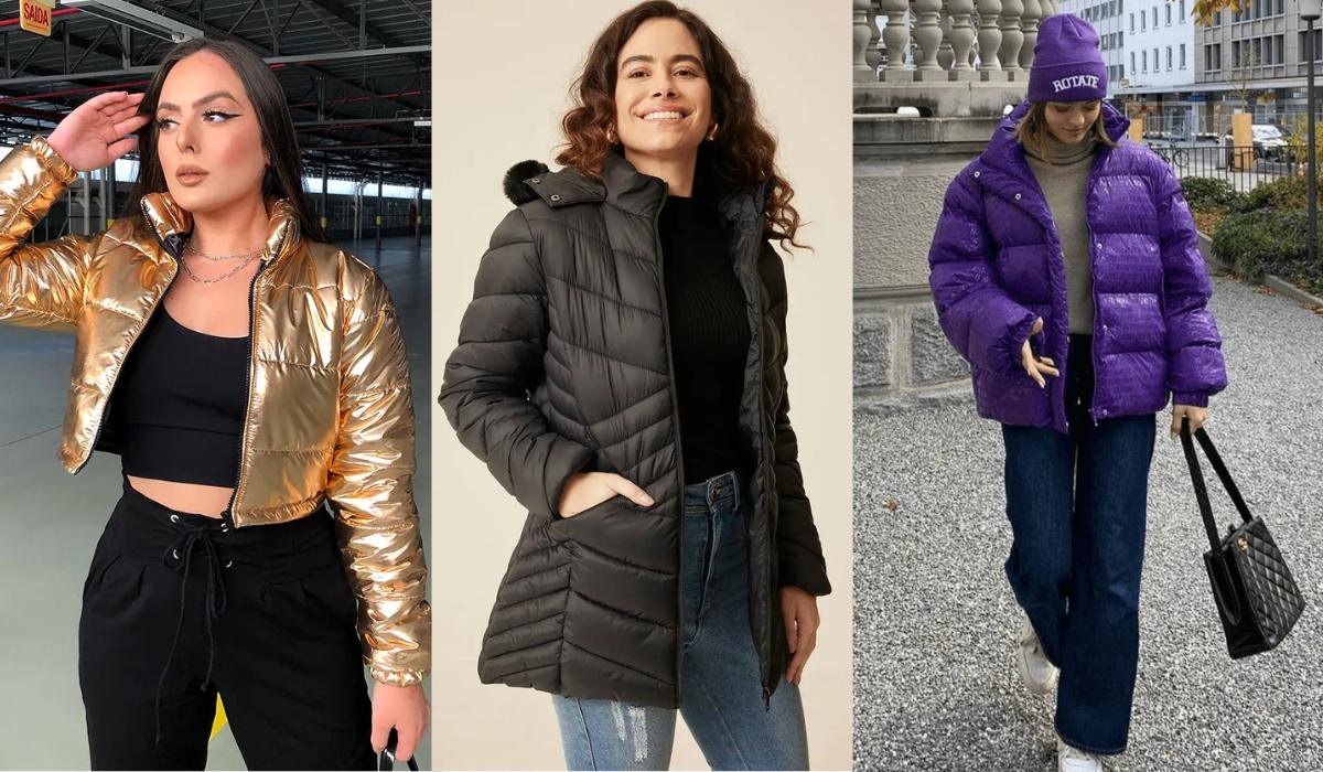 Jaqueta puffer feminino - Achadinhos Bohochic