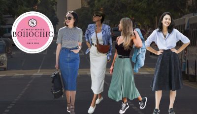 Saia midi - Achadinhos Bohochic