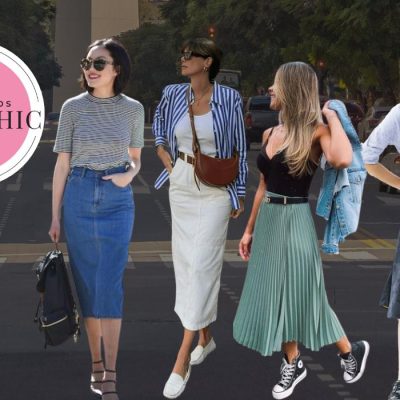 Saia midi - Achadinhos Bohochic