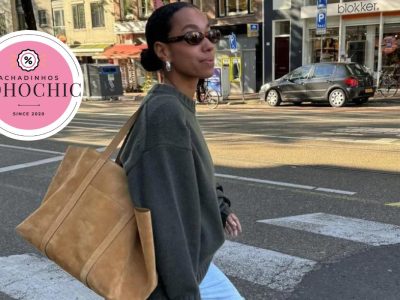 Bolsas em camurça - Achadinhos Bohochic