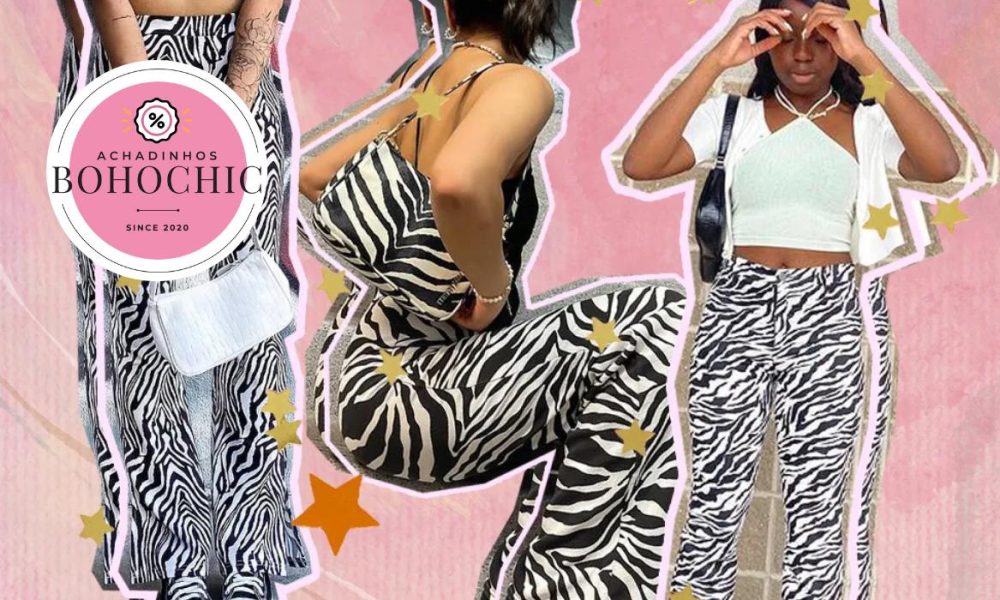 Estampa de zebra - Achadinhos Bohochic