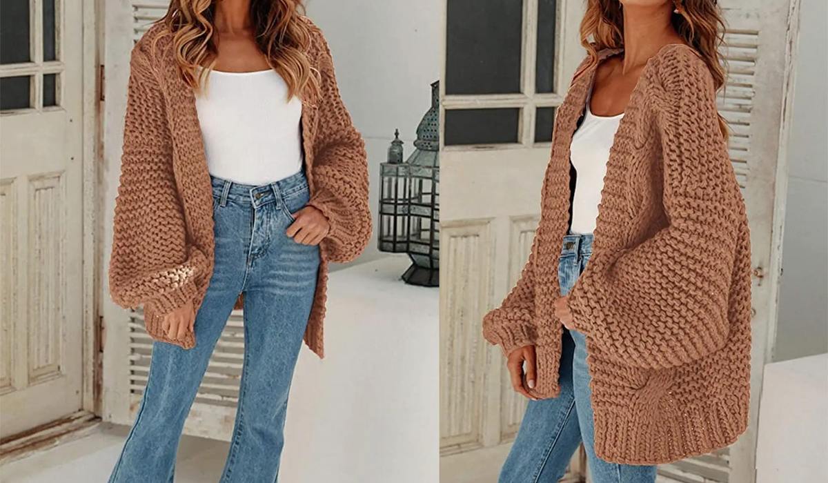 Cardigan Oversized  - Achadinhos Bohochic