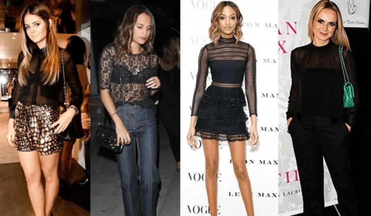 Looks transparentes - Achadinhos Bohochic