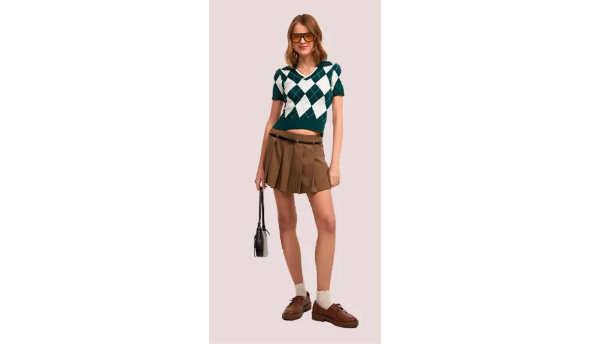 Xadrez Argyle - Achadinhos Bohochic