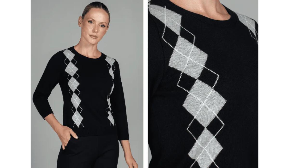 Xadrez Argyle - Achadinhos Bohochic