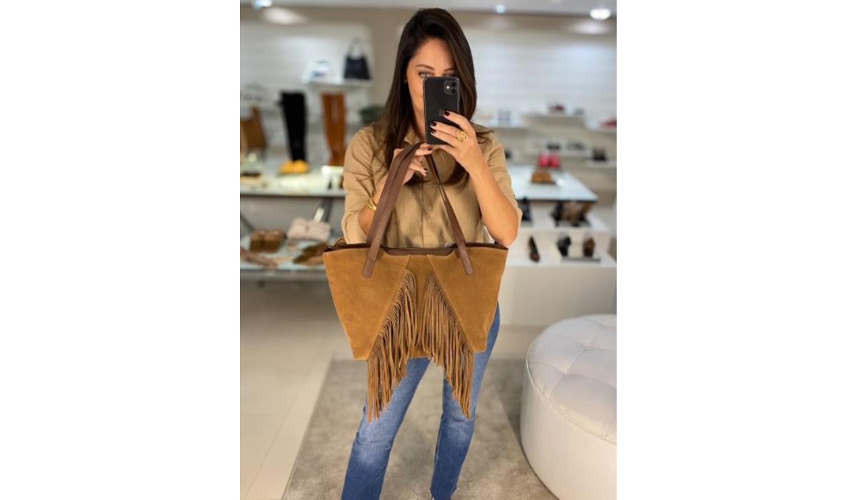 Bolsas em camurça - Achadinhos Bohochic 