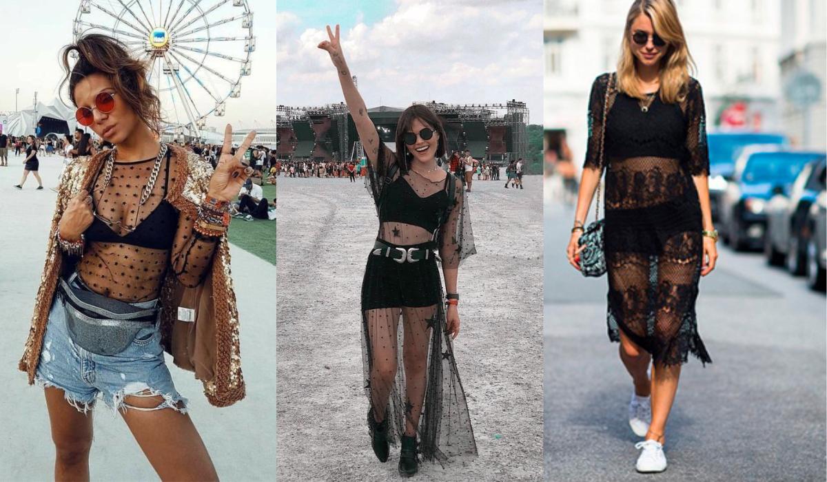 Looks transparentes - Achadinhos Bohochic