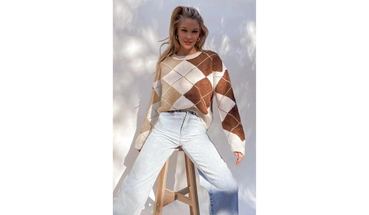 Xadrez Argyle - Achadinhos Bohochic