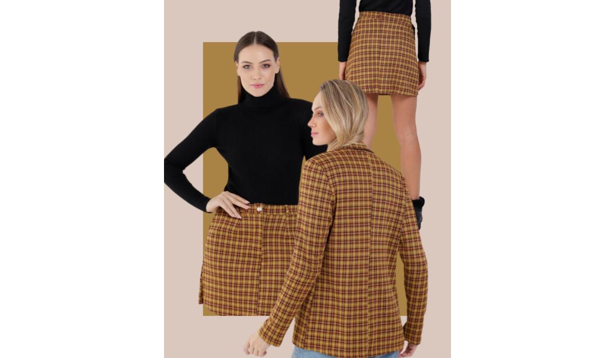 Xadrez Argyle - Achadinhos Bohochic