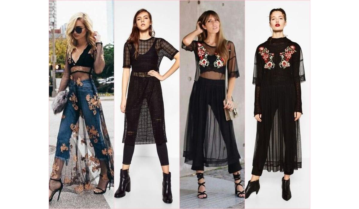 Looks transparentes - Achadinhos Bohochic
