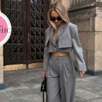 Blazer cropped - Achadinhos Bohochic