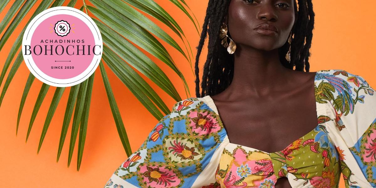 Estampa tropical - Achadinhos Bohochic