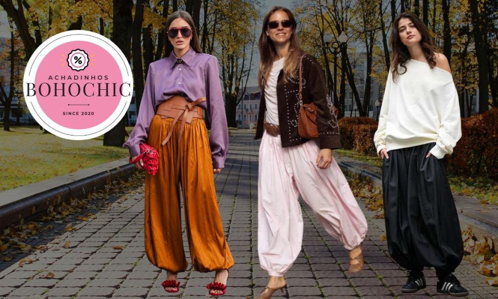 Calça aladim Achadinhos Bohochic