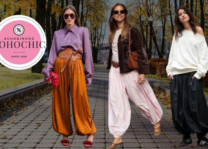 Calça aladim Achadinhos Bohochic