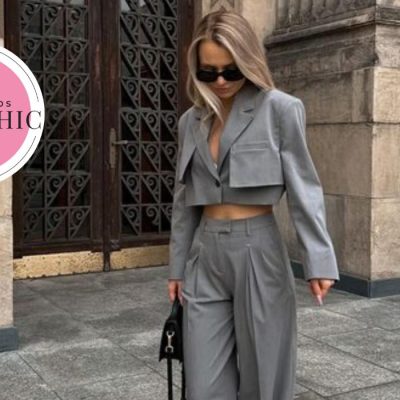 Blazer cropped - Achadinhos Bohochic