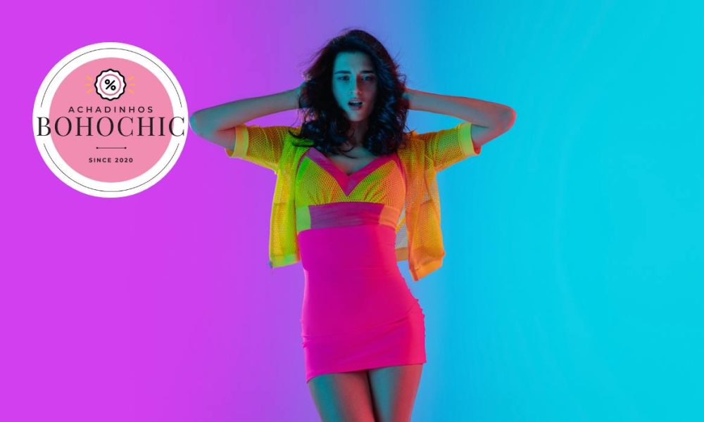 cores neon - Achadinhos Bohochic