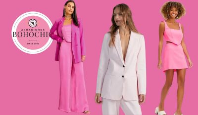 Looks outubro rosa - Achadinhos Bohochic