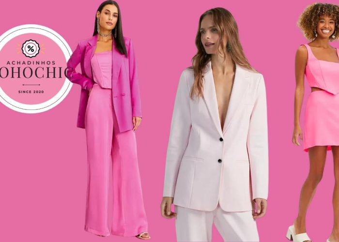 Looks outubro rosa - Achadinhos Bohochic